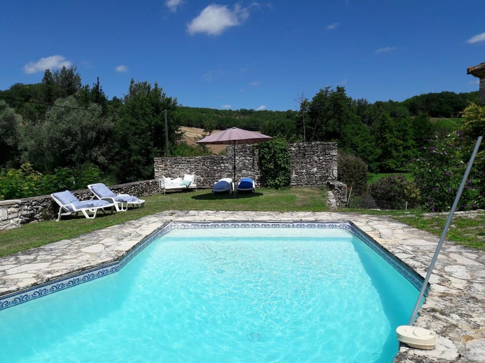 Property building, Living room, Swimming pool