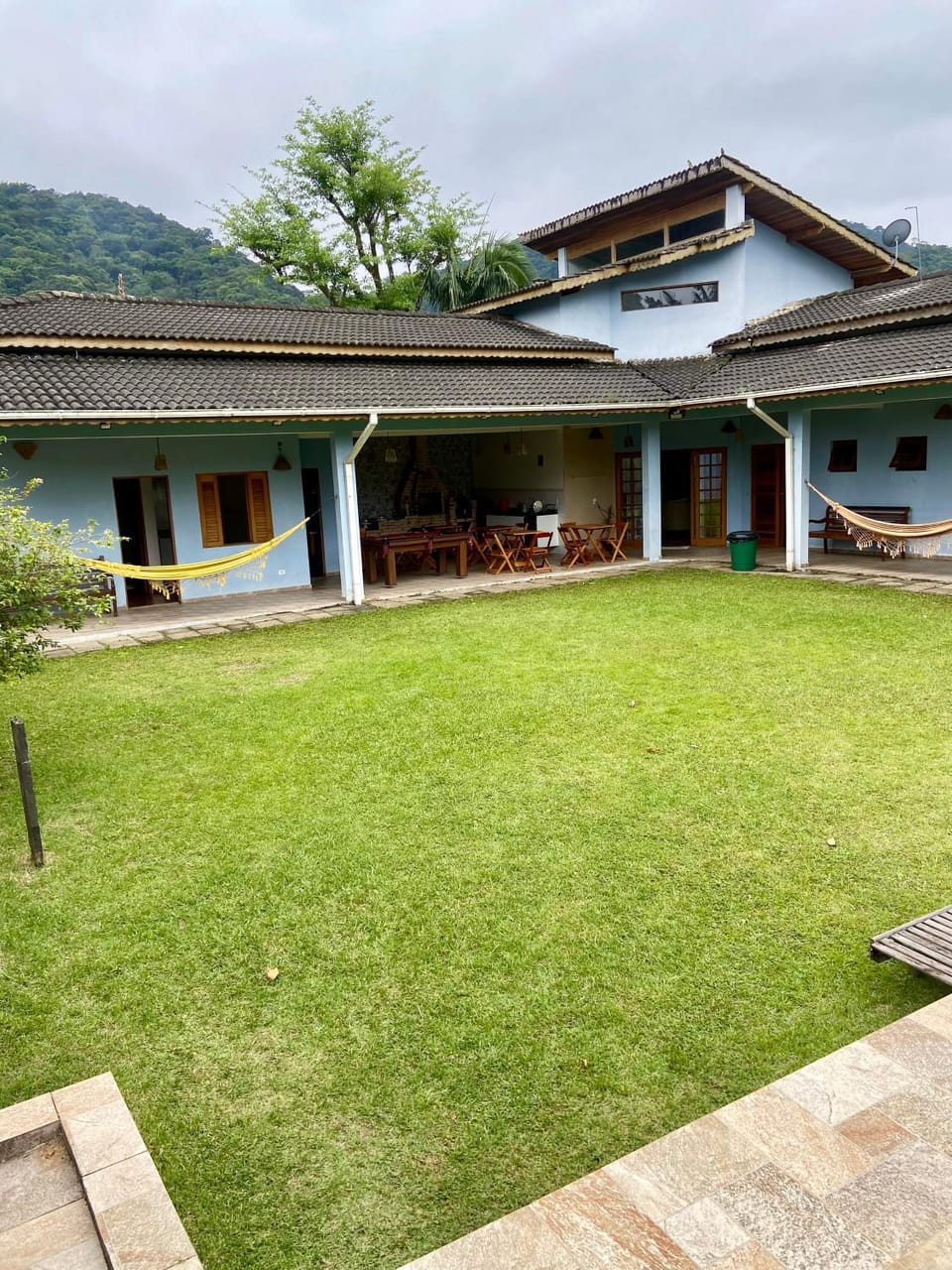 Property building, Natural landscape, Garden, Garden view, Mountain view