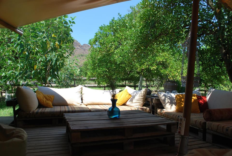 Garden, Seating area, Garden view, Mountain view