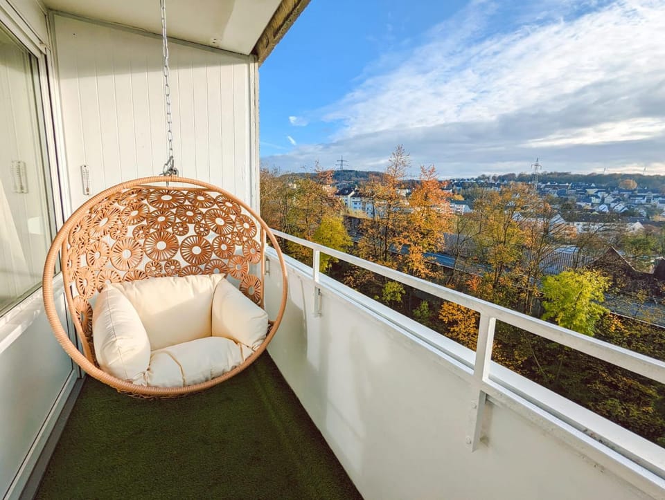 View (from property/room), Balcony/Terrace, Seating area