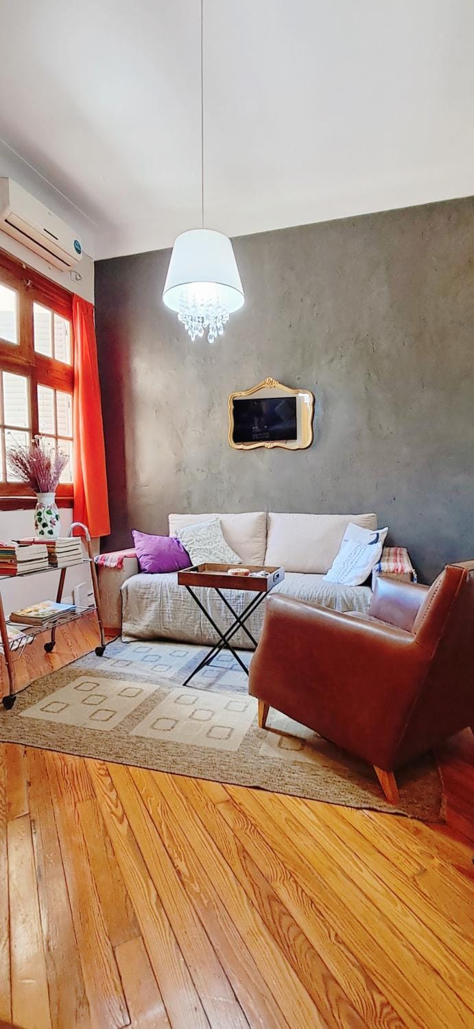 Living room, air conditioner