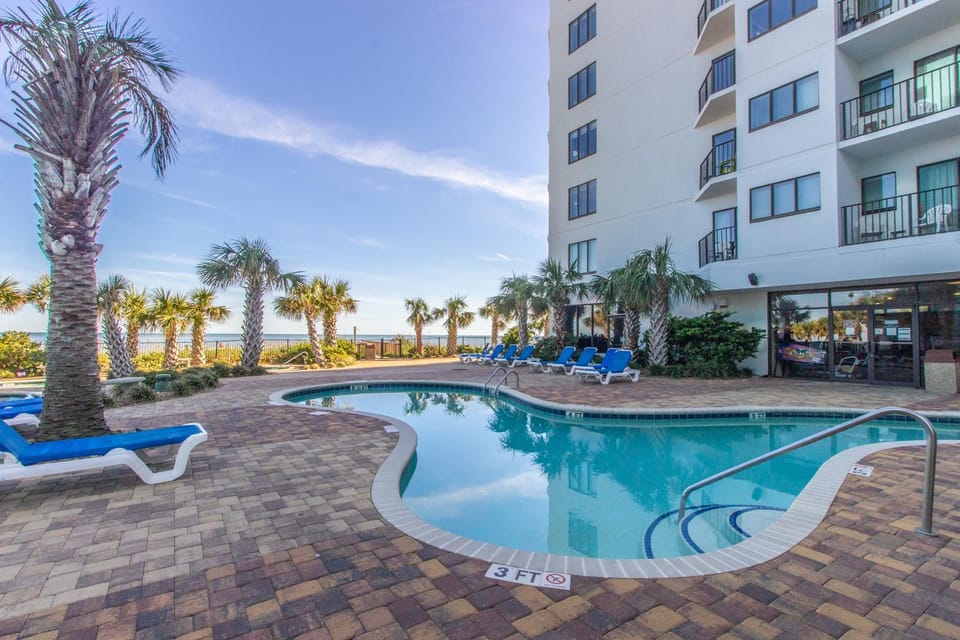 NEW! Palace Resort Oceanfront Studio Sleeps 4 Apartment in Myrtle Beach