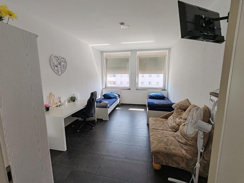 Seating area, Bedroom