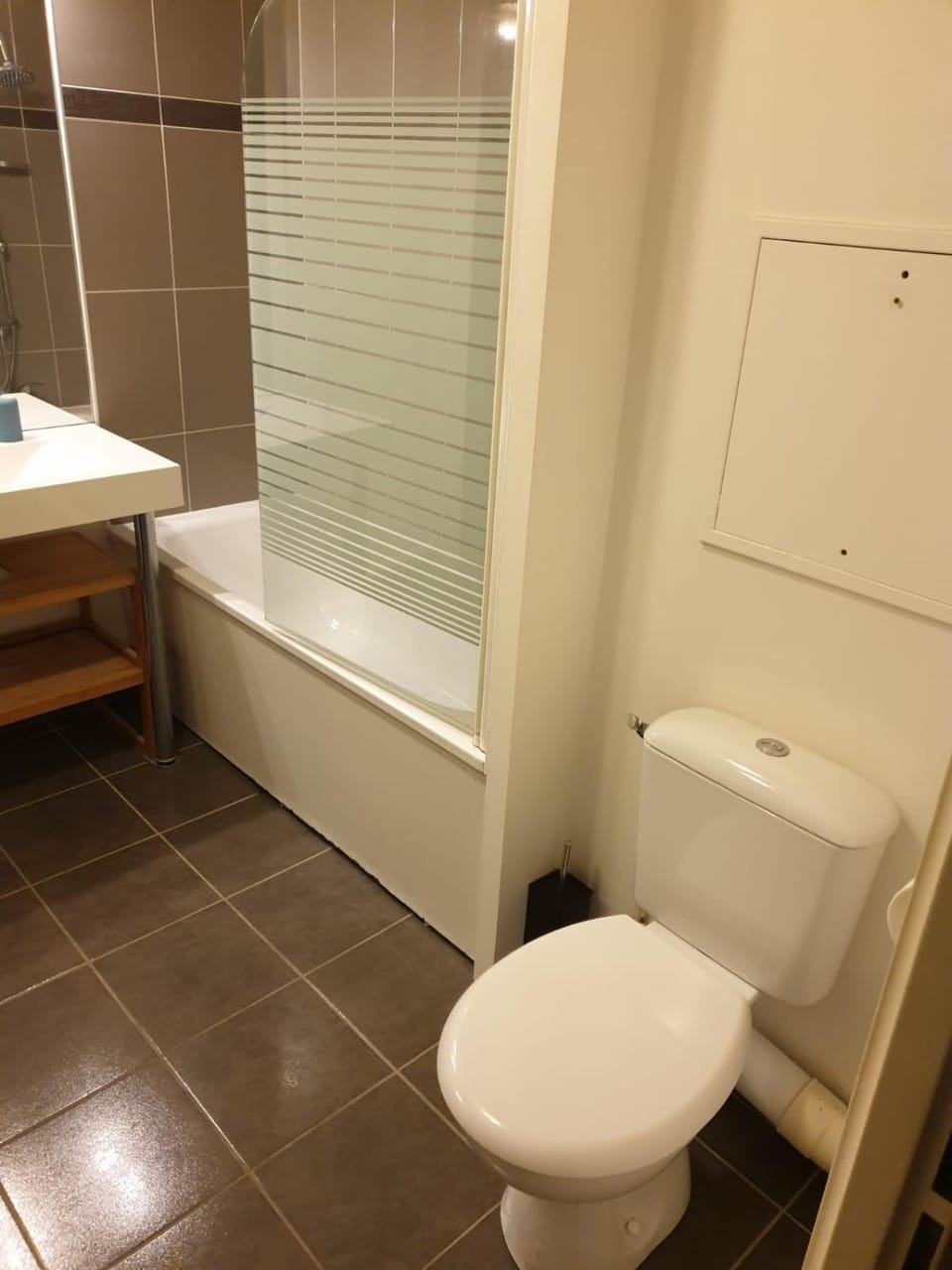 Bathroom, Living room