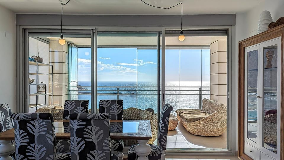 Seating area, Sea view