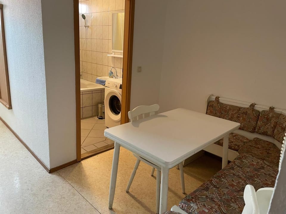 Dining area, washing machine