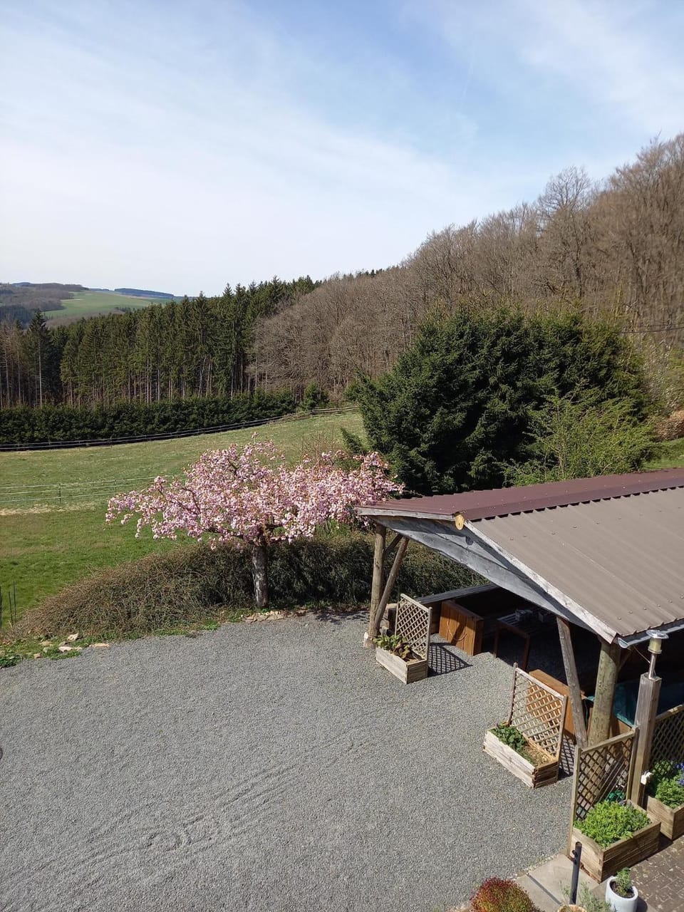 Spring, Natural landscape, Garden view