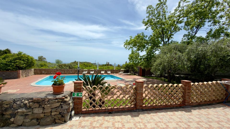 Property building, Swimming pool, Inner courtyard view