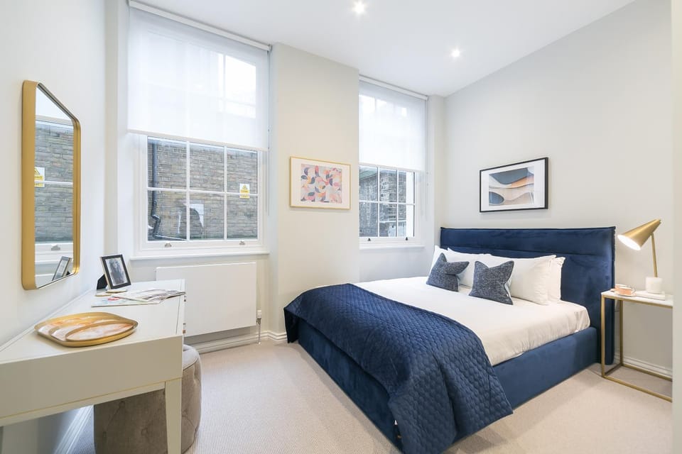 Bed, Photo of the whole room, Bedroom, hair dresser