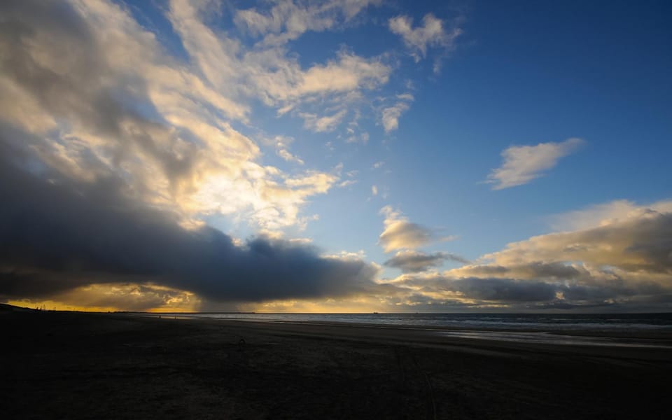 Beach, Sunset