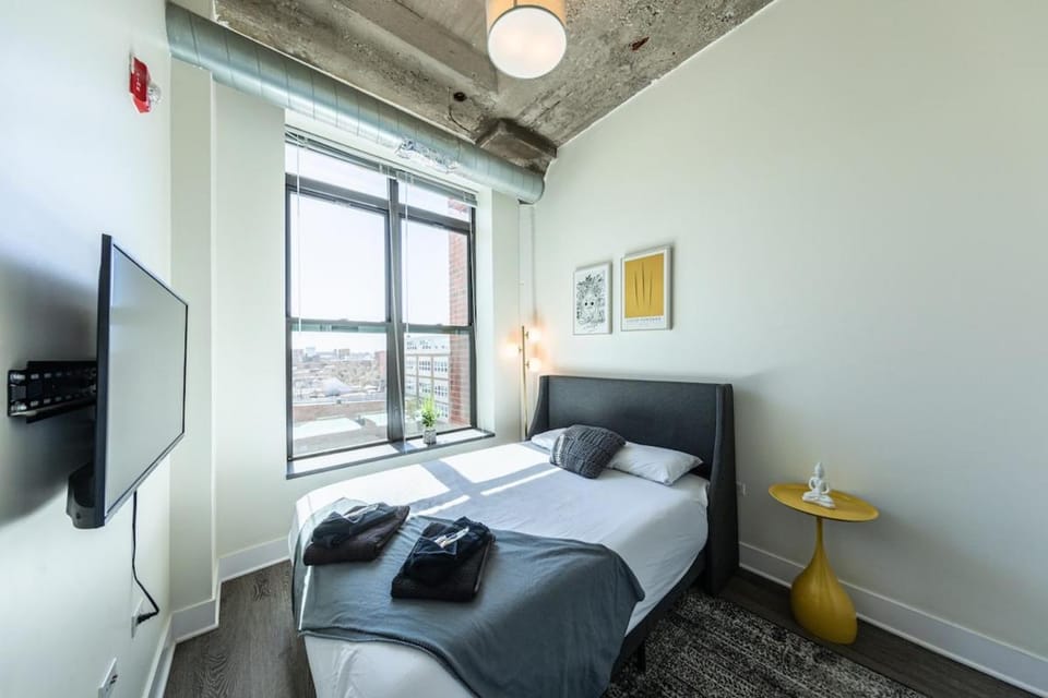 Modern and Bright 2BR on Michigan Ave with Optional Parking and Gym Access Near Soldier Field & Grant Park Apartment in South Loop