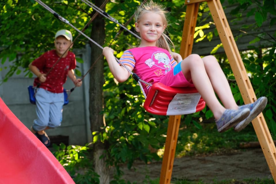 Children play ground, children, Family