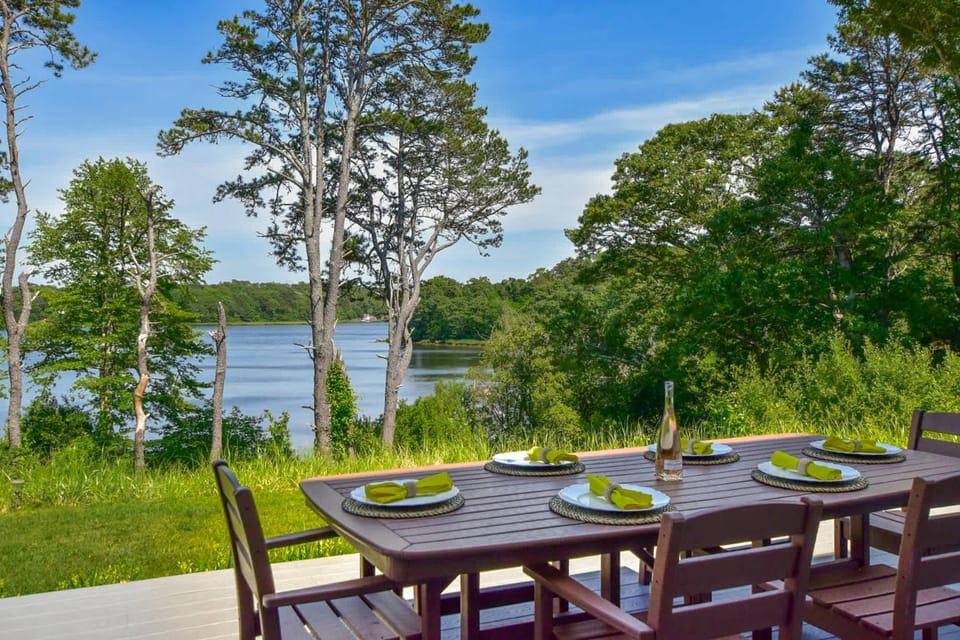 Luxury Waterfront Home w Heated Pool and Hot Tub House in Yarmouth Port