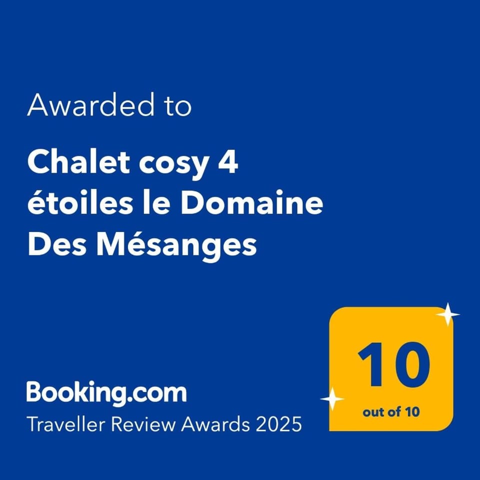 Chalet cosy 4 étoiles le Domaine Des Mésanges Chalet in Vosges