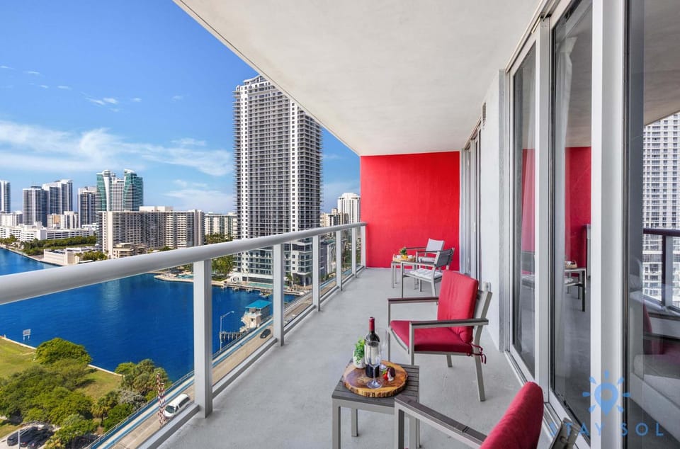 Modern Resort Retreat Steps from the Beach Apartment in Hallandale Beach