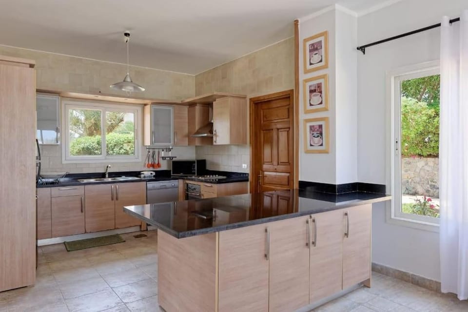 White Villa with open lagoon view Villa in Hurghada