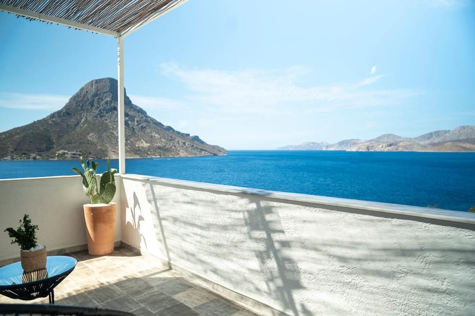 Natural landscape, View (from property/room), Balcony/Terrace, Sea view
