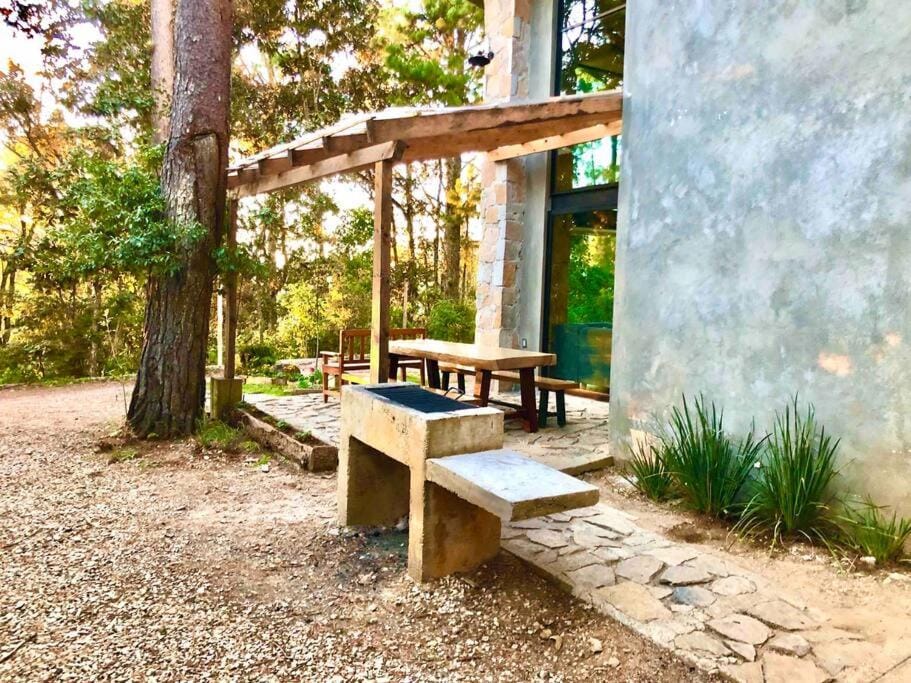 Patio, Garden, Dining area, Garden view