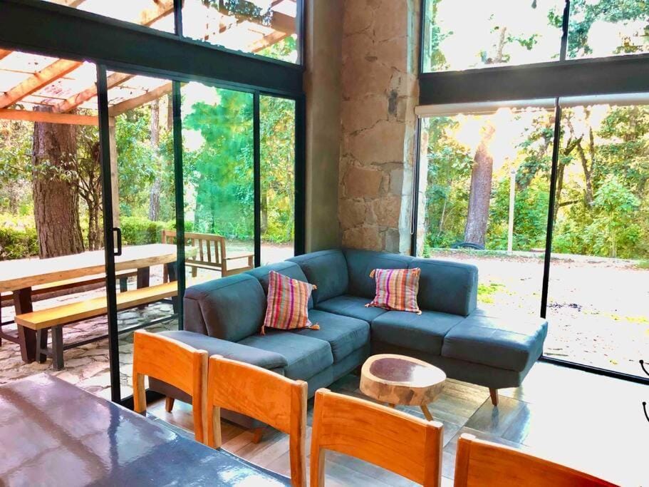 Living room, Garden view