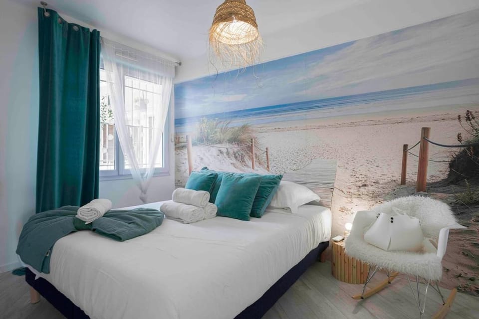 Cannes Bliss - 12mn à pied du Palais, 5mn plages, clim, terrasse Apartment in Cannes