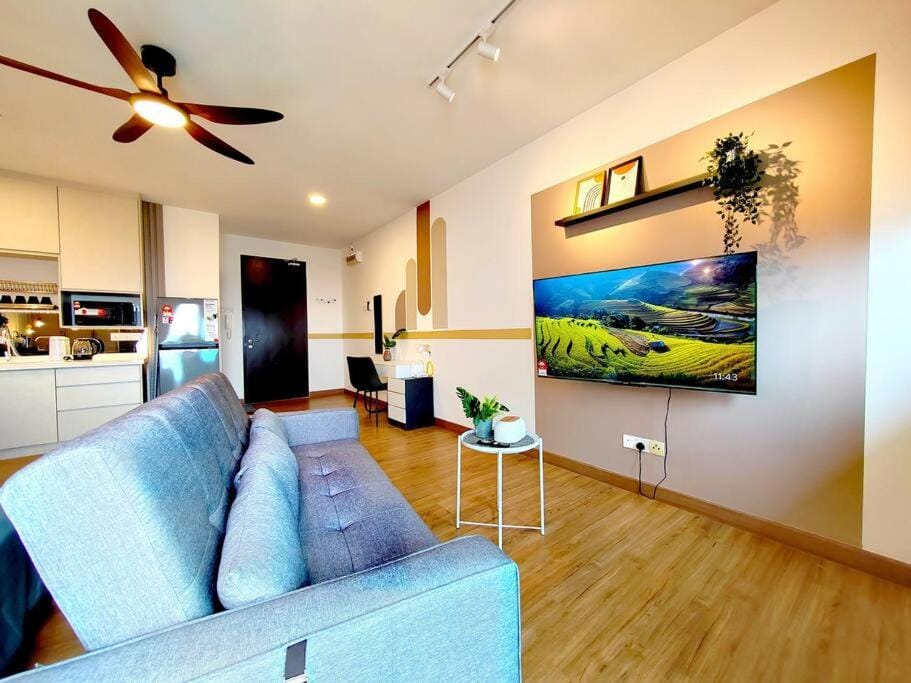 Simfoni Sweet French Modern Studio Wi-Fi Netflix Apartment in Negeri Sembilan, Malaysia