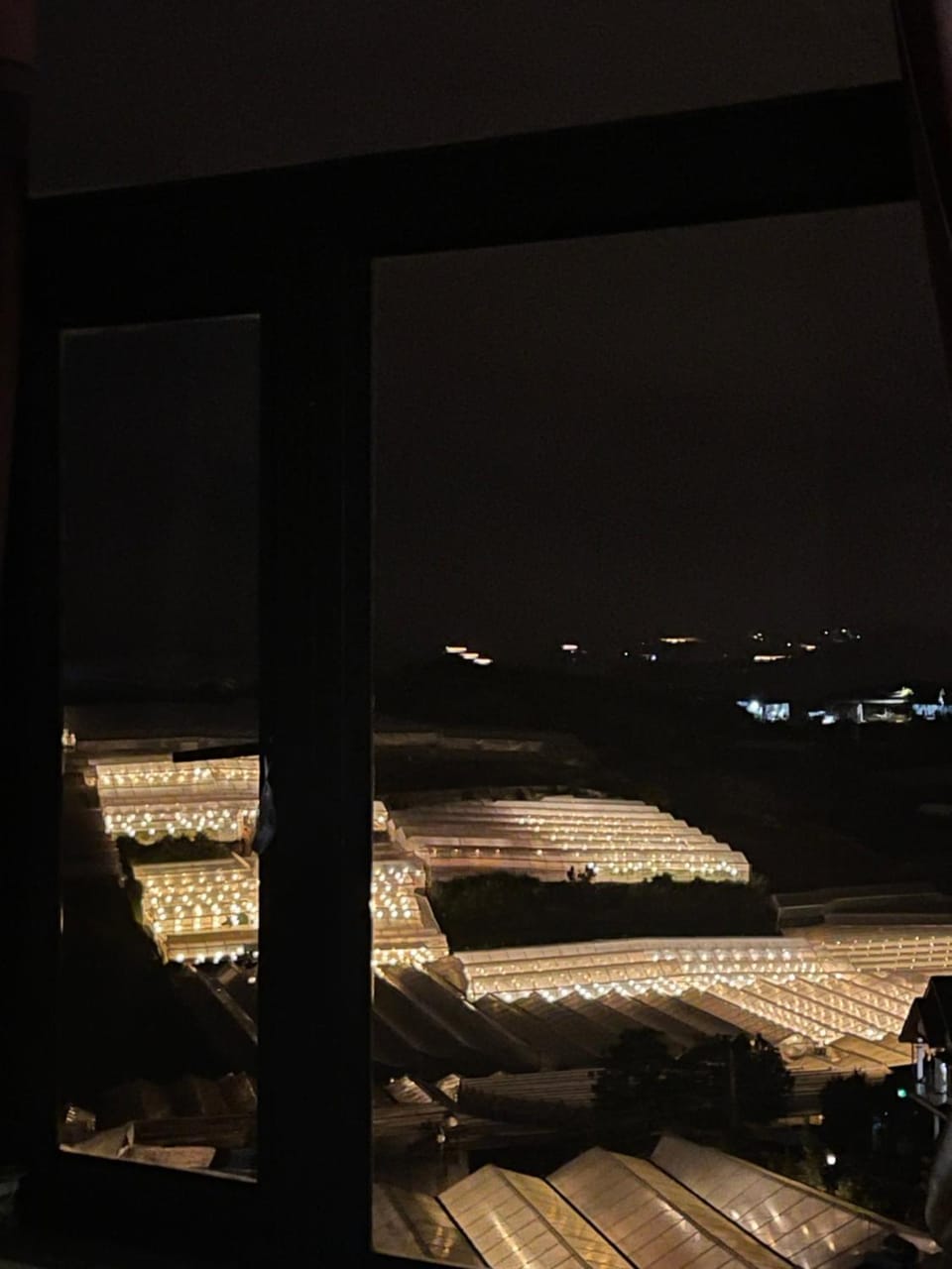 Night, View (from property/room), Balcony/Terrace