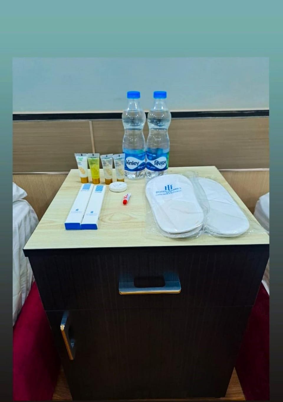 Drinks, room service