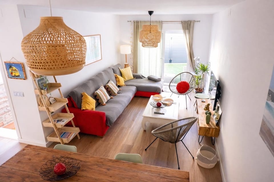 Tarifa Family House 5 min walk to the beach and old town Chalet in Tarifa