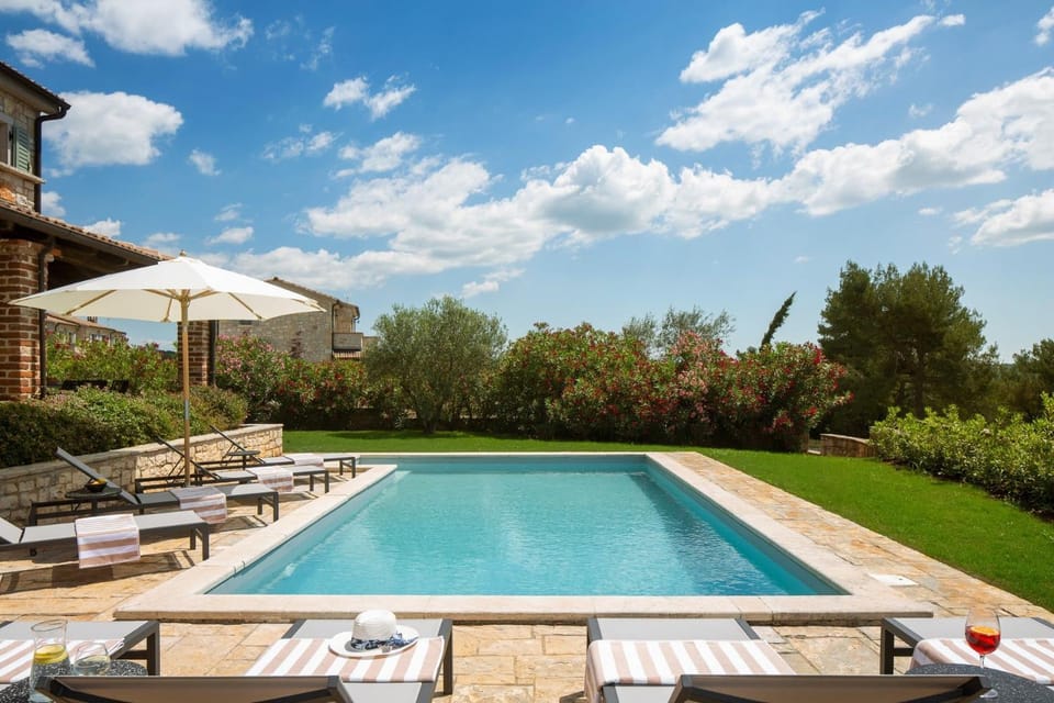 Rustic Villa Rorripa with a pool in Istria Villa in Istria County