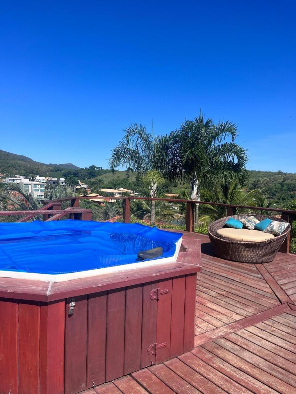 Hot Tub, Mountain view, sunbed