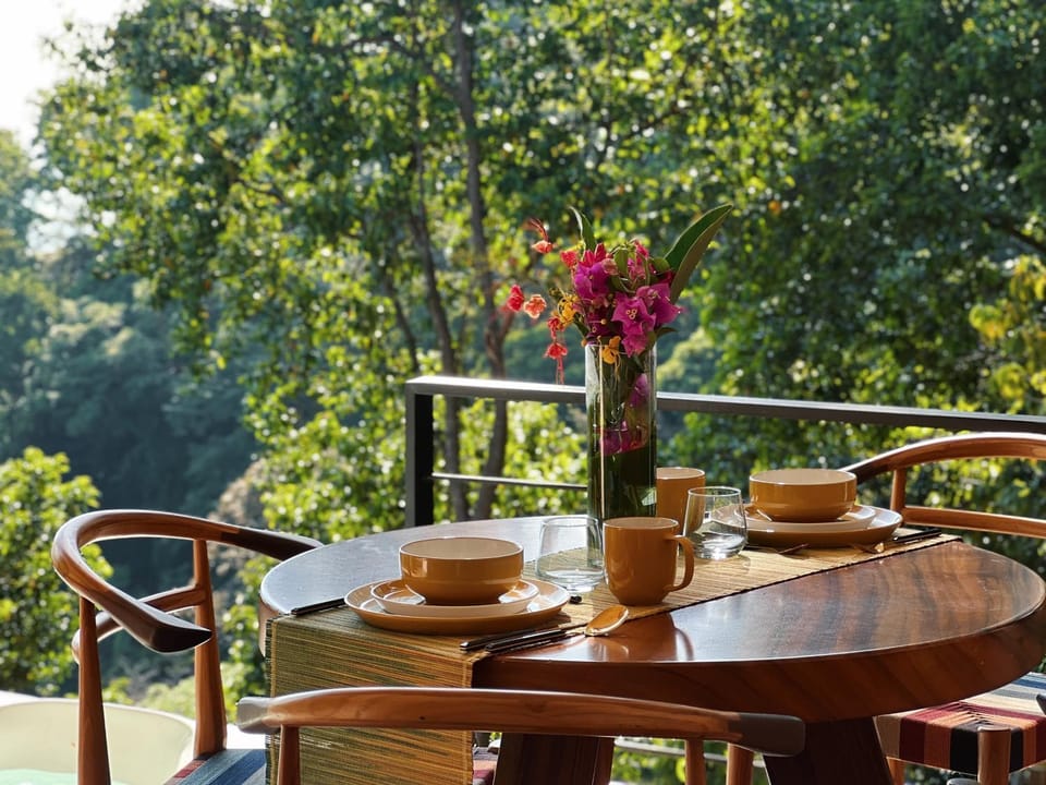 Patio, Natural landscape, Balcony/Terrace, Dining area