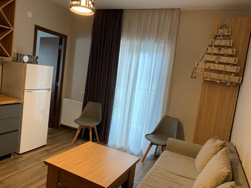Kitchen or kitchenette, Living room