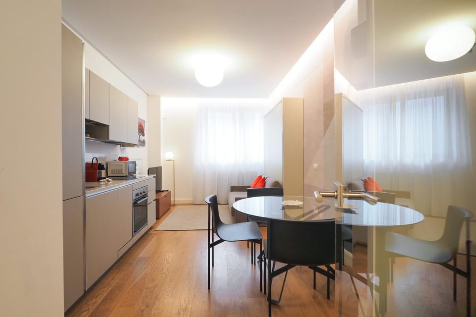 Photo of the whole room, Seating area, Dining area