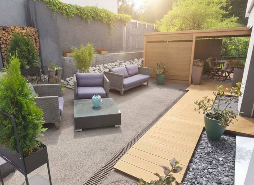 Studio en Gruyère - Grande terrasse privée 50m2 et Jaccuzi optionnel Bed and Breakfast in Fribourg, Switzerland