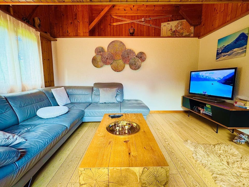 Cozy Apartment in Vintage House in Kandersteg Apartment in Canton of Valais