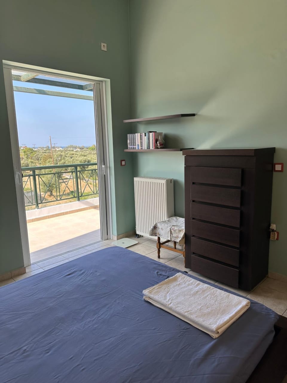 Bed, View (from property/room), Balcony/Terrace, Photo of the whole room, Bedroom