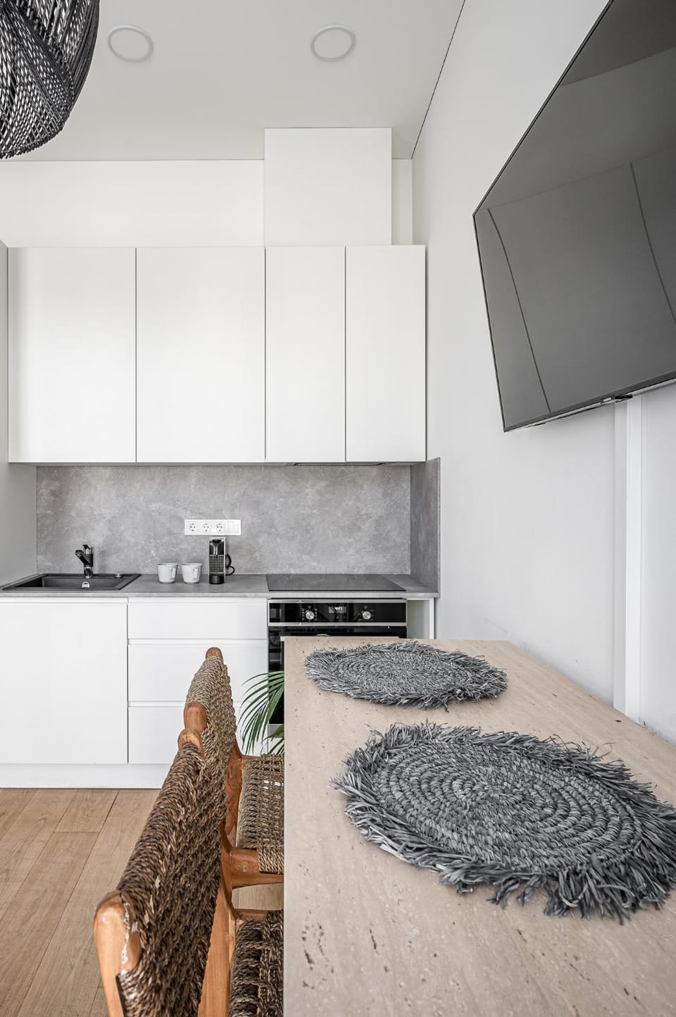 Bali style apartment with balcony near Gates of Dawn Apartment in Vilnius