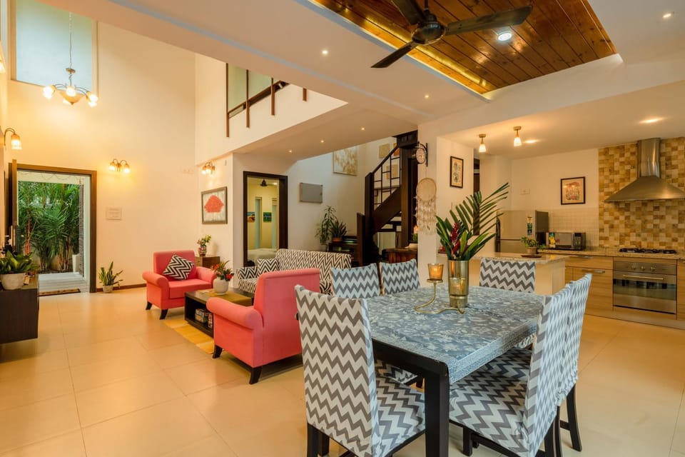 Staymaster Casa Amaira Huge Pool Vagator 3BHK Villa in Goa, India