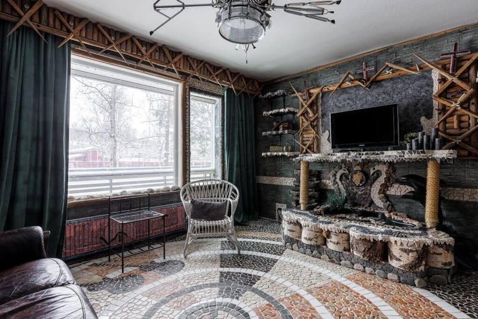Black Chapel Apartment in Finland