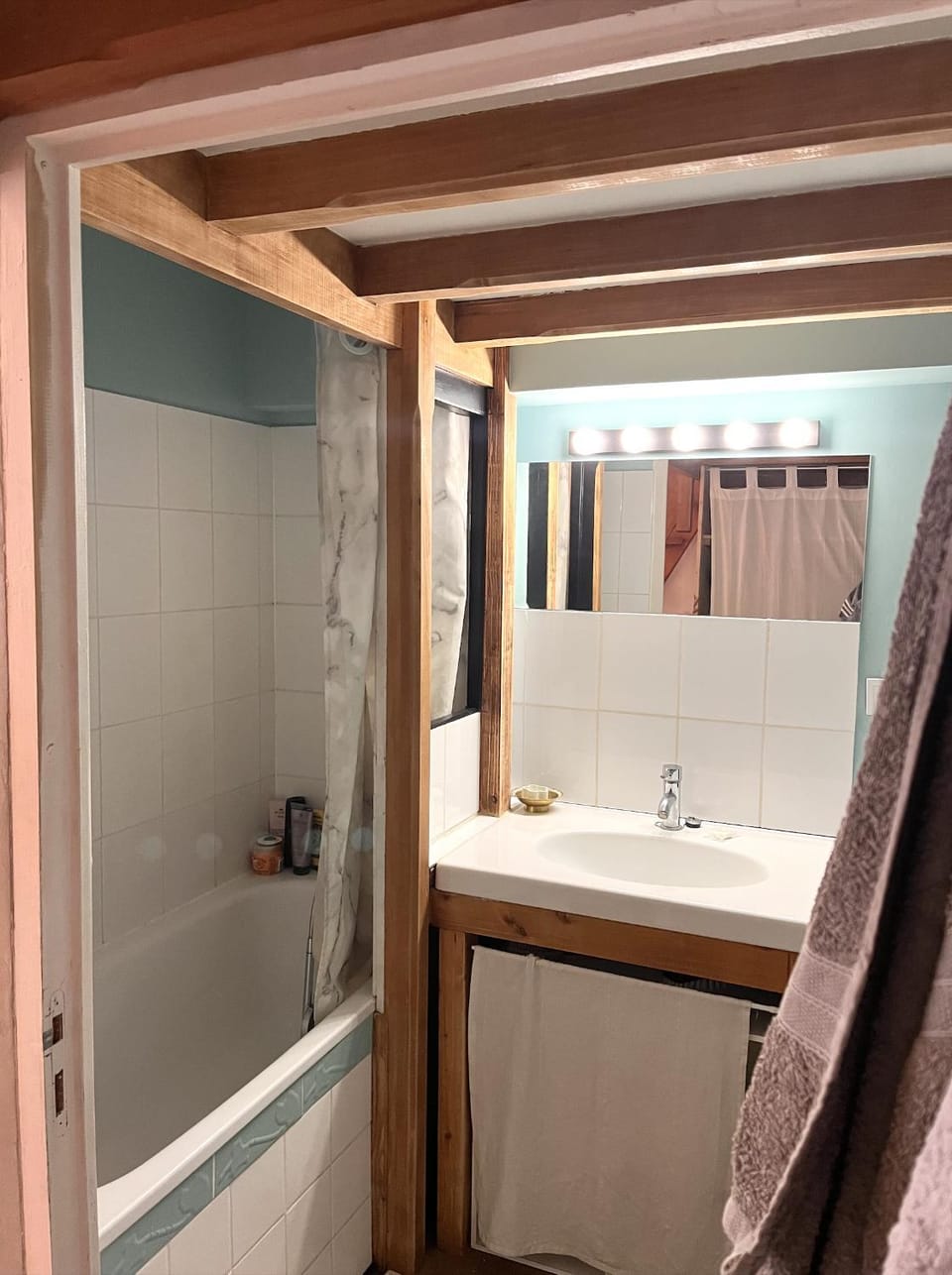 Bathroom, Bath, washing machine