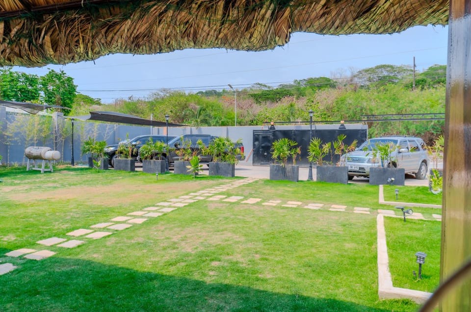Natural landscape, Garden, View (from property/room), Garden view, Parking