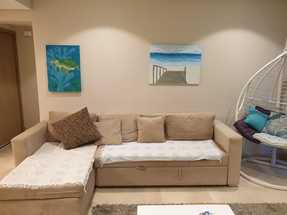 Mangroovy- 1BR Sea Breeze Back Sea view Apartment in Hurghada