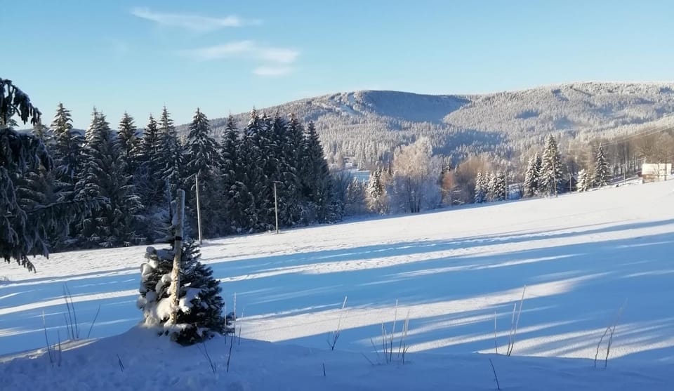 Off site, Natural landscape, Winter, Mountain view