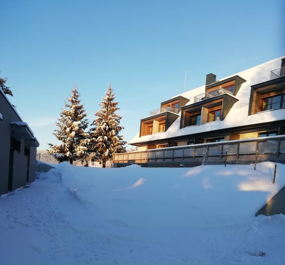Property building, Winter