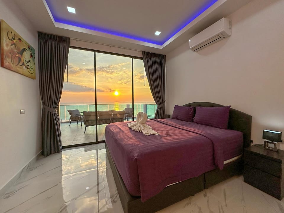 Bedroom, Sea view