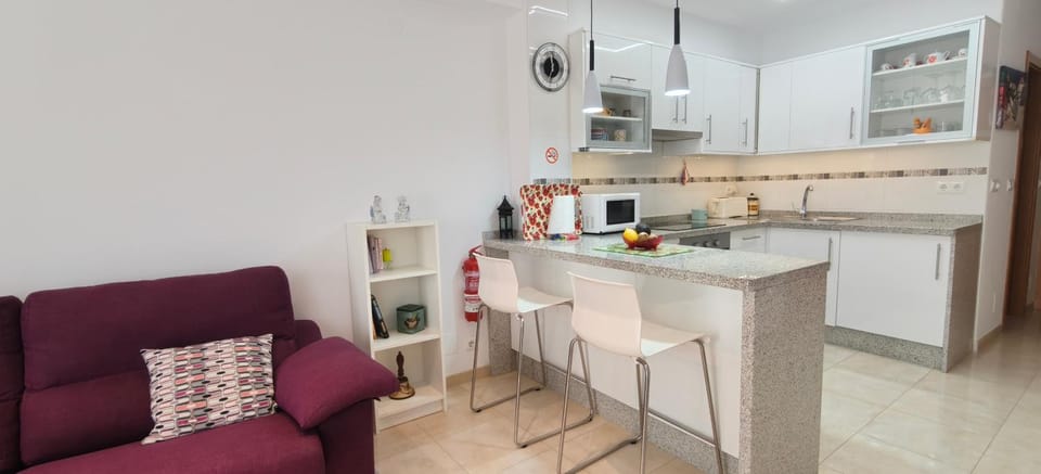 Kitchen or kitchenette, stove, kitchen
