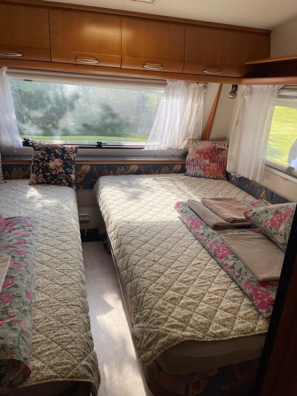 Caravan at the Cottage House Campground/ 
RV Resort in Nordland, Norway