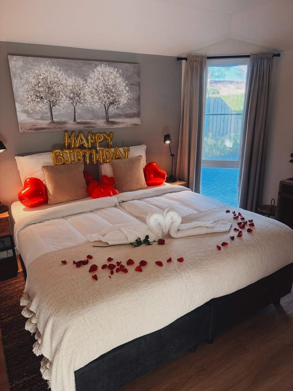 Bed, Bedroom