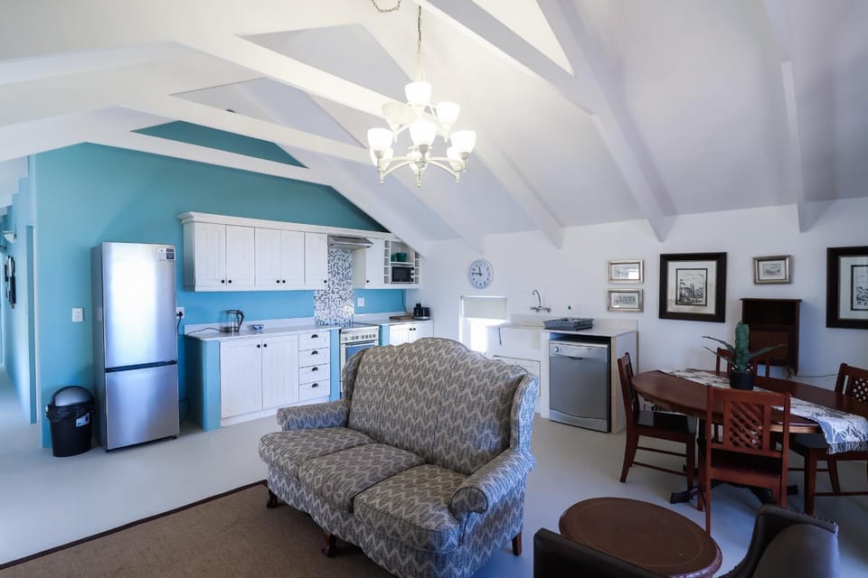 Living room, kitchen