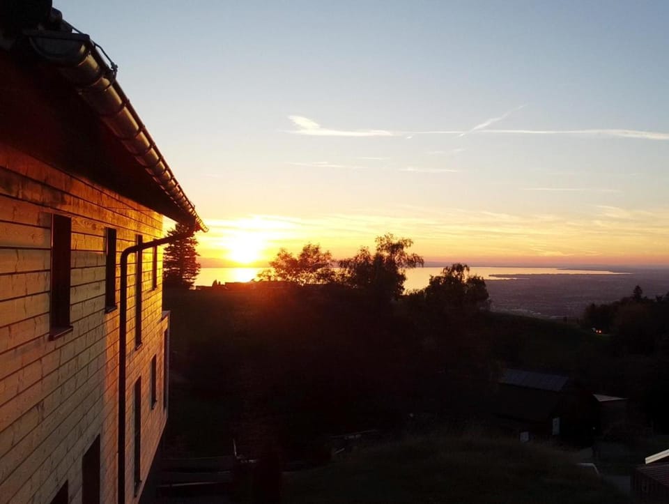 Property building, Lake view, Lake view, Area and facilities, Sunset